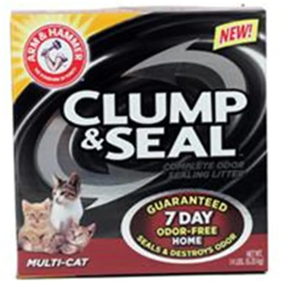 212 MAIN Church & Dwight Arm & Hammer Clump & Seal Multi-Cat Litter, Clumping Micro-Granules, Odor-Sealing, Seal&Destroy Pet Litter, Clumps Fast, Ultra-Low Dust