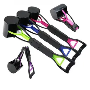 Foldable Dog Pooper Scooper with Unbreakable Material & Durable Spring, Easy-to-Use for Grass, Gravel, and Outdoor Cleanup