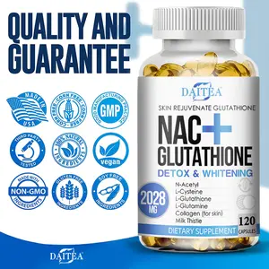 DAITEA NAC  - 120 Servings - NAC Supplement and Antioxidant Complex For Cellular Support and Nutrient Balance - Supplement for Men and Women with Alpha Lipoic Acid and N-Acetyl Cysteine - Gluten Free,