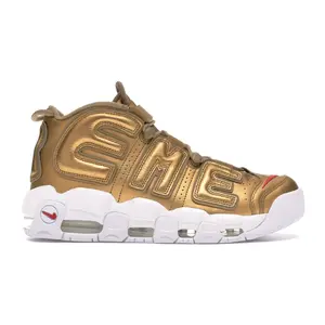 Nike Air More Uptempo Supreme Suptempo Gold