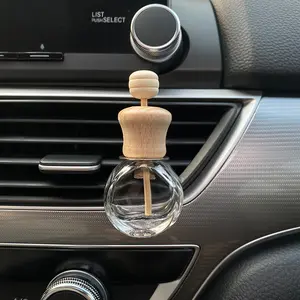 Compact Car Air Purifier, Thin Essential Oil Diffuser Bottle, Car Fragrance, Provides Clean Air, Small Size Design, Ideal for Vehicle Use, Car Aroma Diffuser