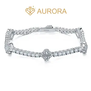 【#xxxx Bracelet】Moissanite luxury high quality Bracelet  birthday party engagement gift bangle Synthetic Moissanite