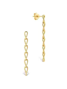 Winter Polished Drop Earrings