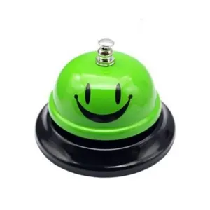Creative Smile Face Design Bell, Cute Serving Bell, Multifunctional Game Answer Bell, Office Call Bell, Home Decor