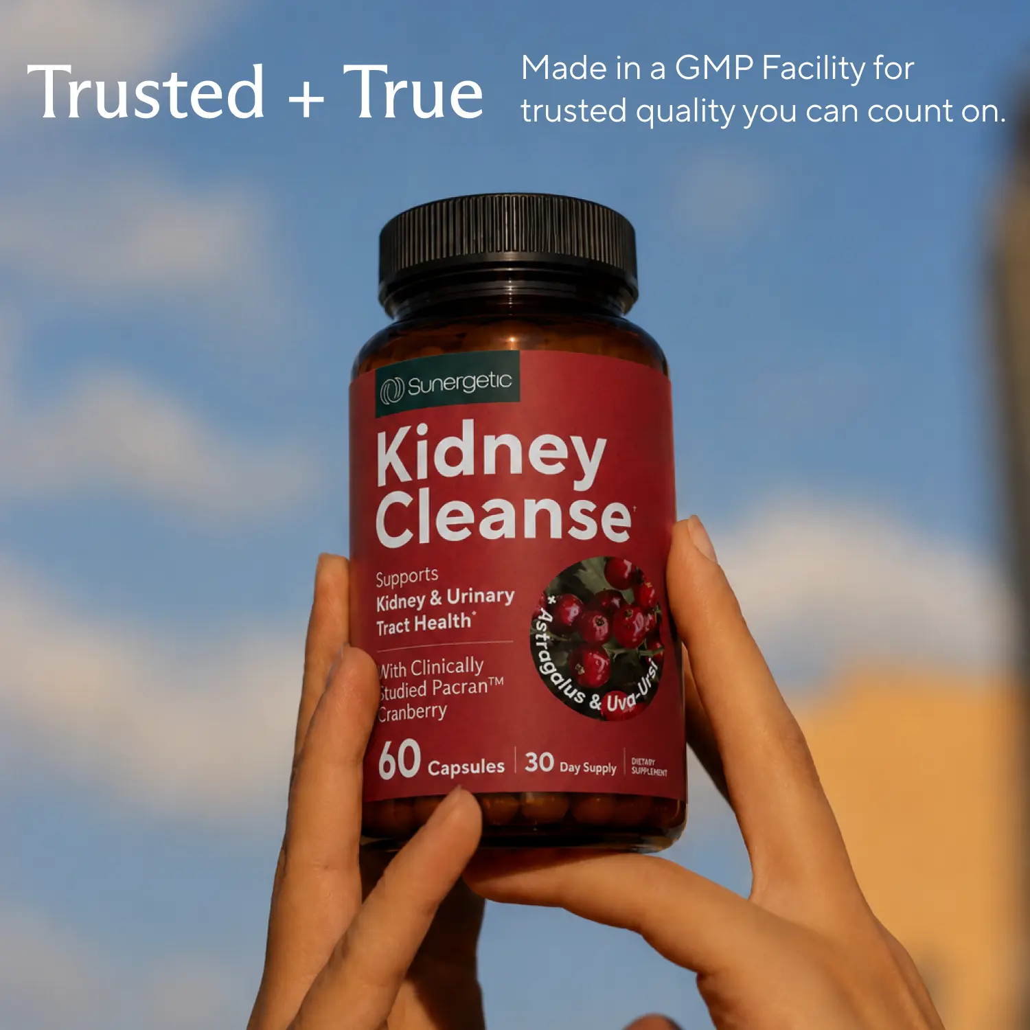 Sunergetic - Kidney Cleanse - Cranberry Supplement Sunergetic - Kidney Cleanse - Cranberry Supplement