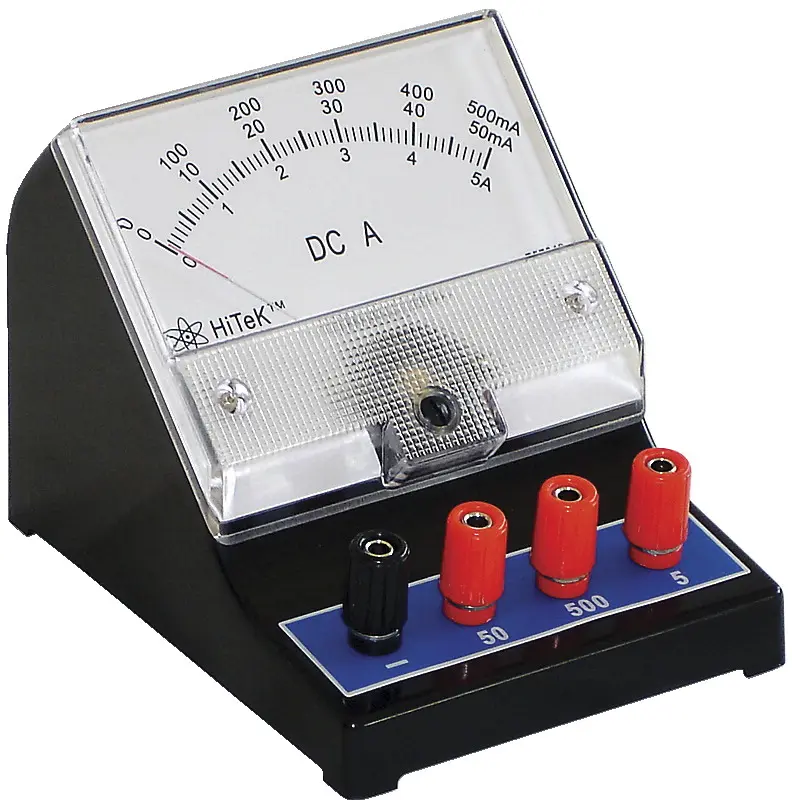 Frey Scientific 584736 0-50 mA, 0-500mA & 0-5A Economy DC Ammeter Triple Range
