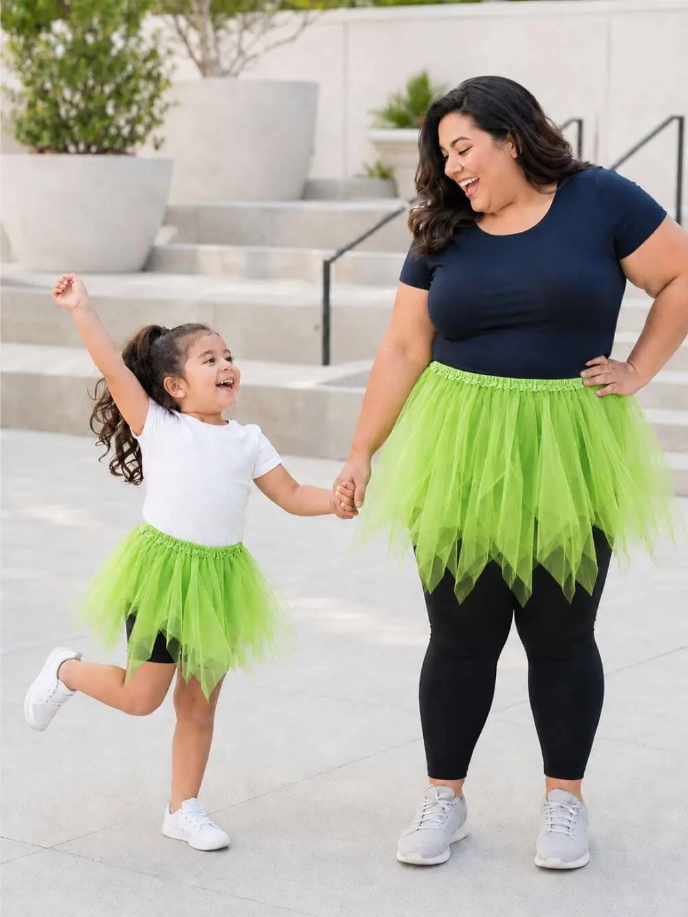 Neon Green Fairy Princess Ballet Dance Dress Up Halloween Costume Pixie Tutu Skirt for Girls, Kids, Adults, Plus