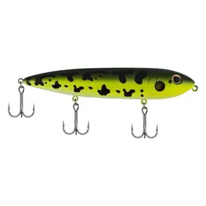 Berkley 2/3 Oz 4 3/4" J-Walker 120 Topwater Rattle Bait Frog Brand New