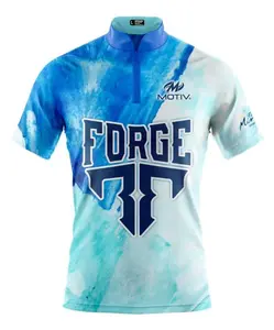 Custom Name Subzero Forge Bowling Jersey