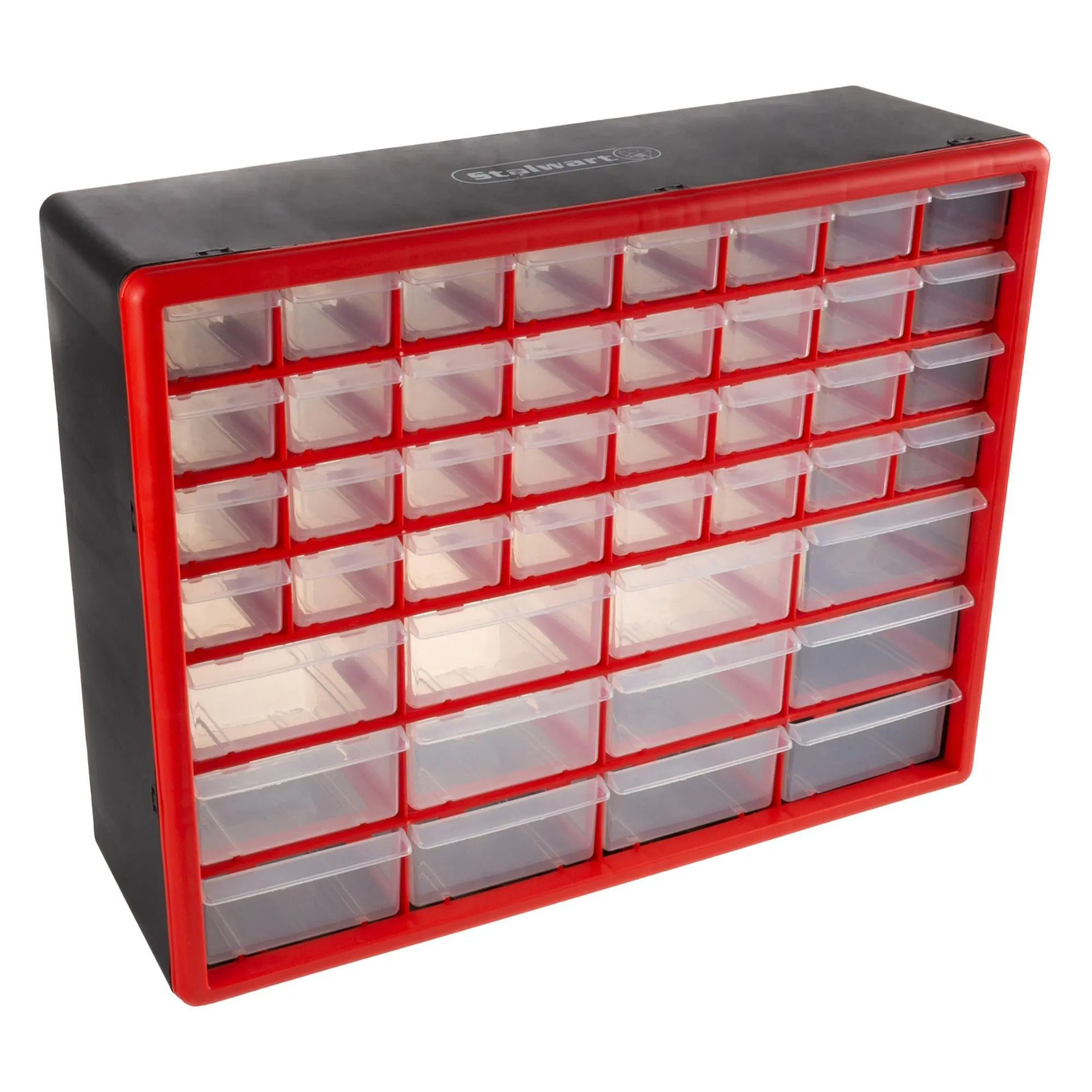 Stalwart 44-Drawer Storage Cabinet-Plastic Organizer Stalwart 44-Drawer Storage Cabinet-Plastic Organizer