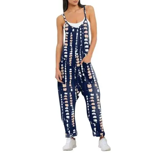 Tie dye Navy Blue White