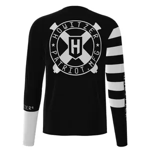Howitzer Clothing Men's Long Sleeve Performance Jersey Cannon Logo
