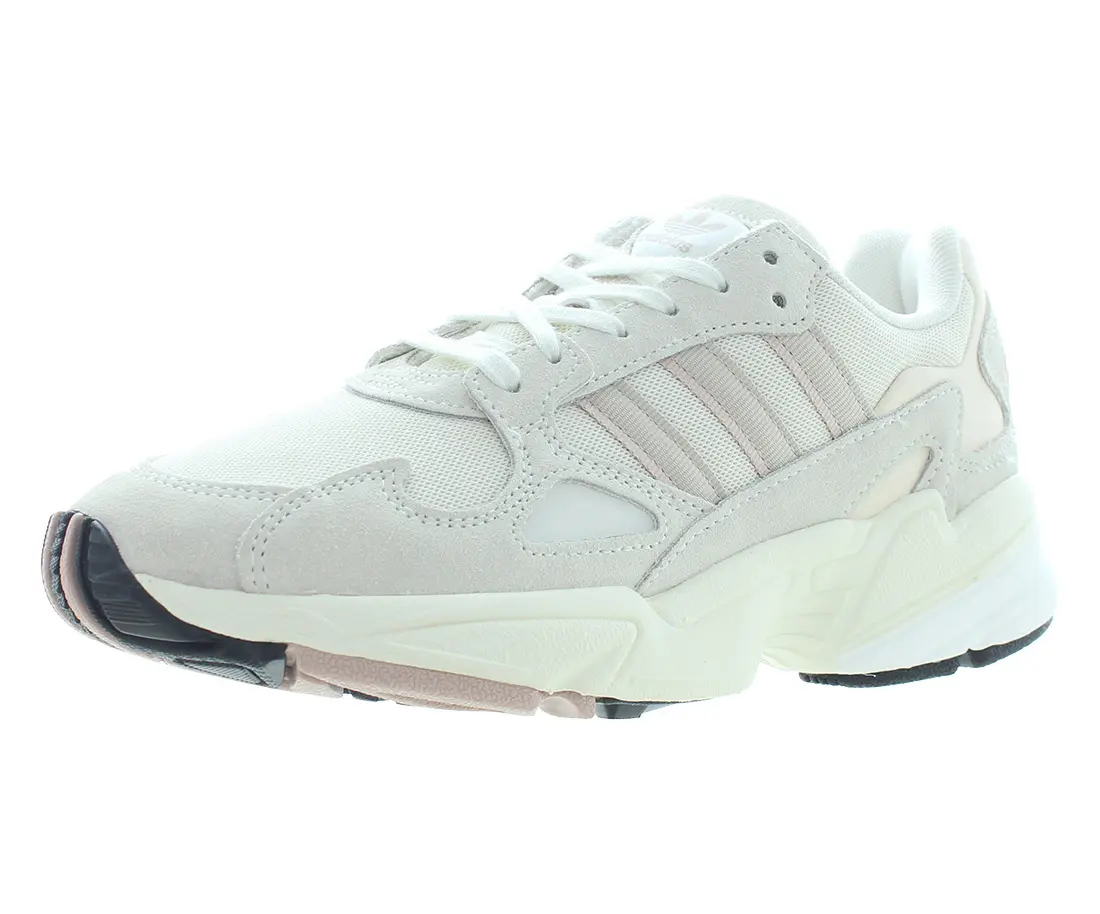 Adidas Falcon Women's Chunky Retro Sneaker, 90s Inspired Leather and Mesh for Casual Athletic Wear, Women's Sneakers