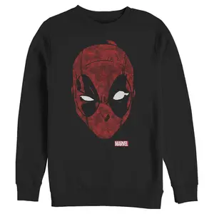 Men's Marvel Deadpool Comic Pattern Icon Sweatshirt