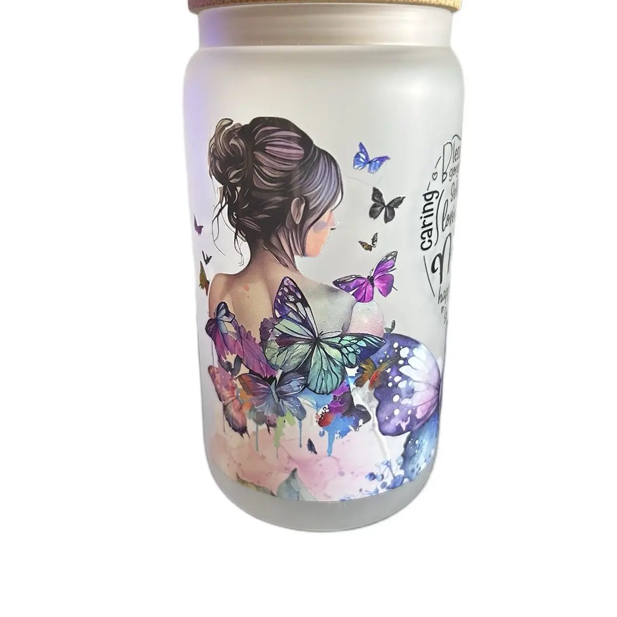 Frosted Glass cups. Drinkware