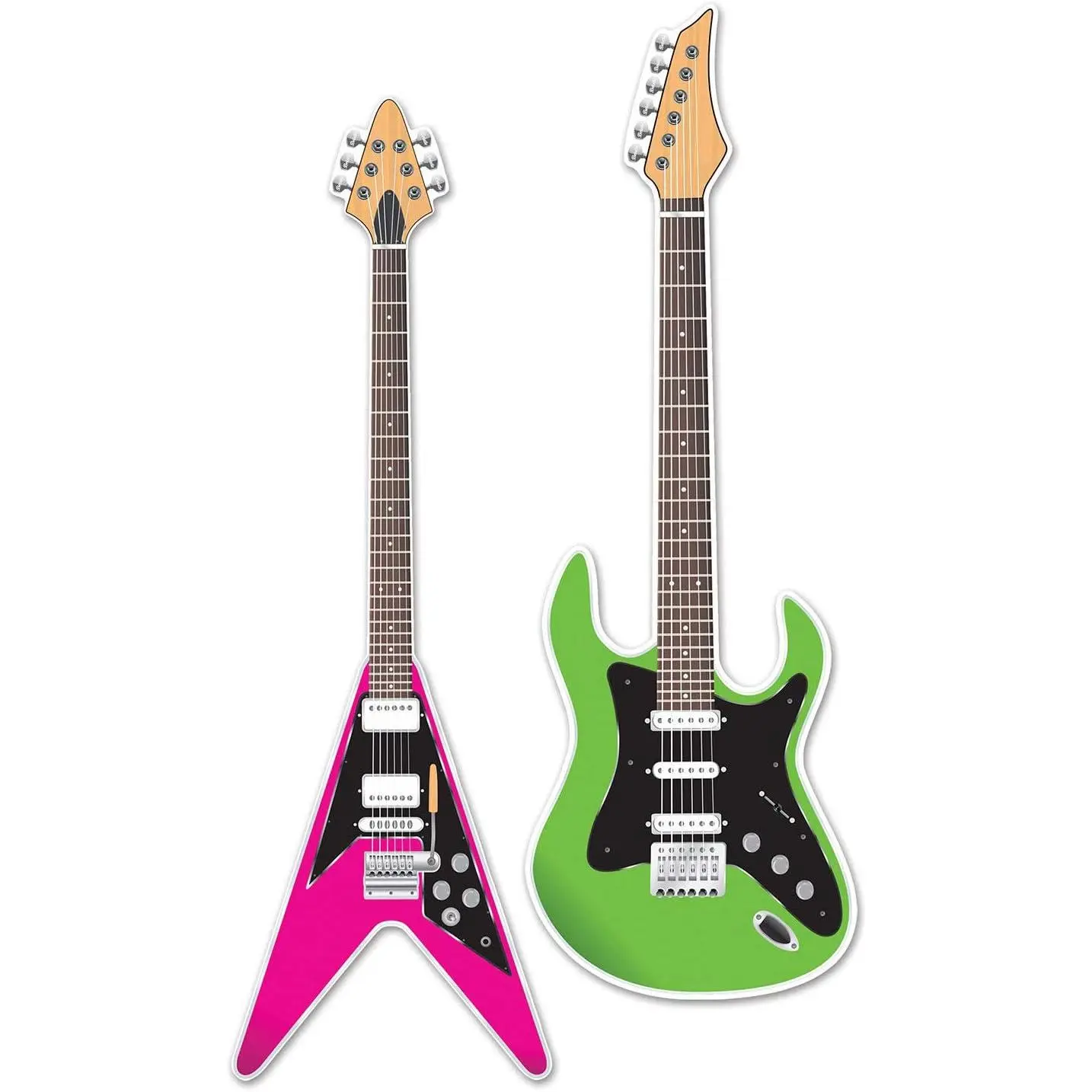 Guitar Cutouts Party Decorations