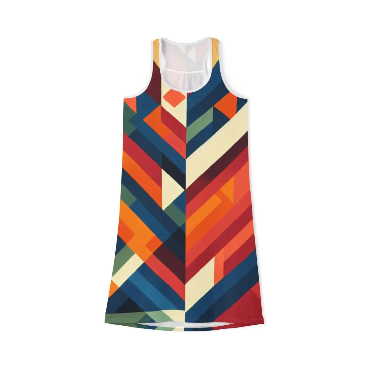 Racerback Dress for Women "Summer Casual & Athletic Midi Racerback Dresses for Women: XS to Plus Size, Knee-Length, Golf & Tennis Ready"