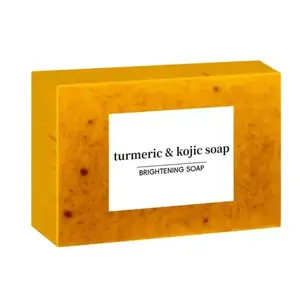 Turmeric and Kojic Acid Cleansing Soaps, Natural Extract Soaps, Women's Care Soaps, Daily Body Cleansing, Christmas Gifts, Turmeric Soap Bar