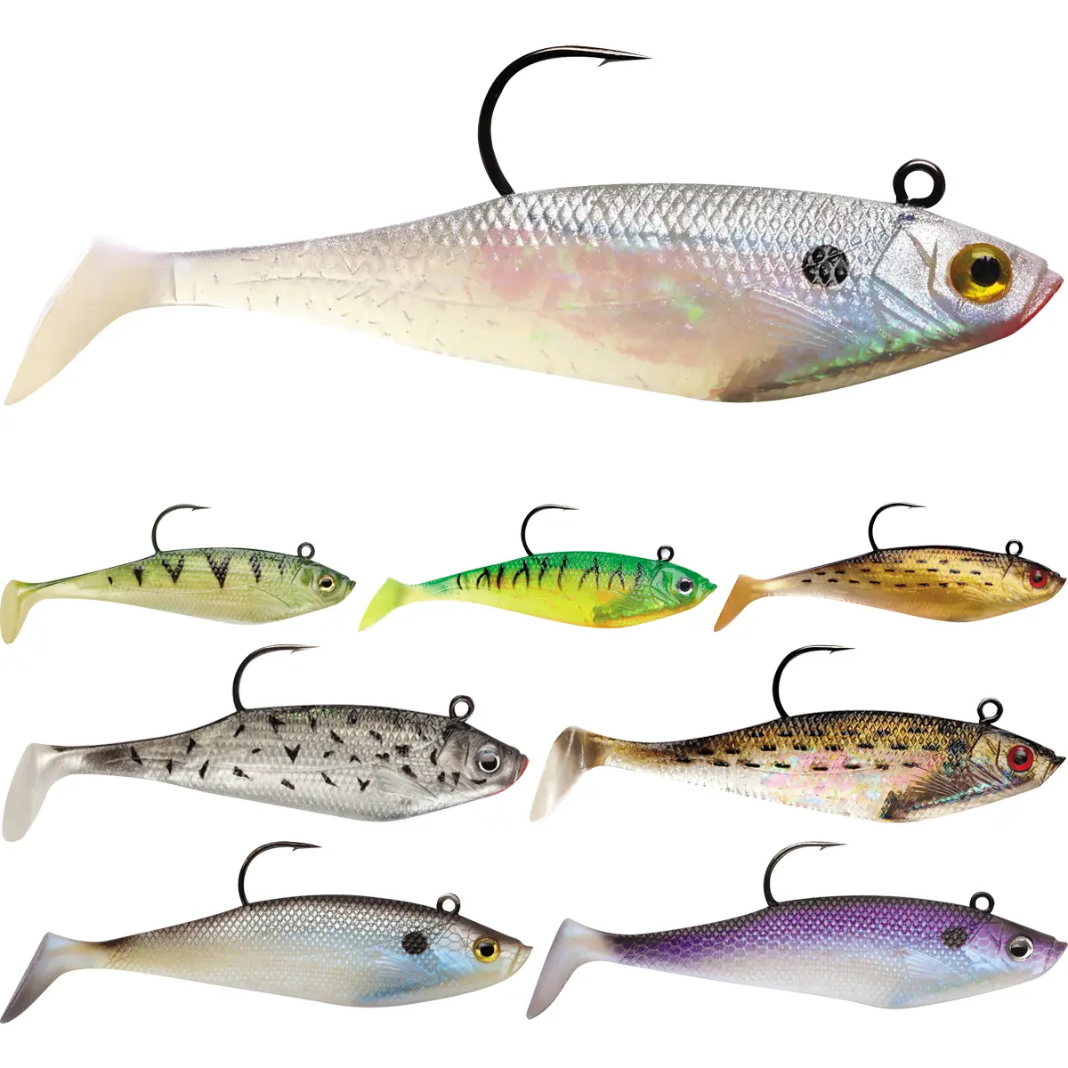 Storm WildEye 4" Swim Shad Fishing Lure 3-Pack Storm WildEye 4" Swim Shad Fishing Lure 3-Pack