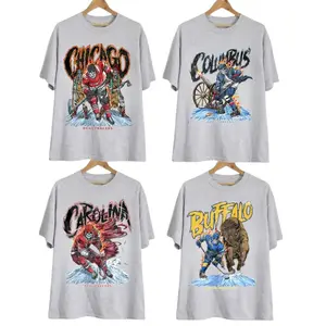 Skeleton Hockey Ash Grey T-shirts - DEAD THREADS ORIGINAL RO
