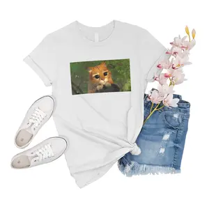 T-Shirt Unisex Shrek Moments Shrek Puss In Boots Big Gift For Men Friend Event Shirts Boy Tee Novelty Short Shirt Girl