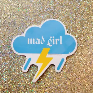 mad girl sticker