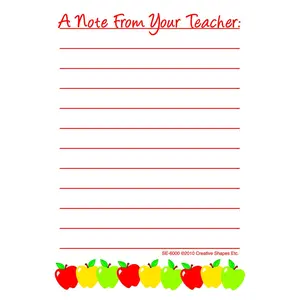SHAPES ETC. Notes & Quotes - Teacher Note