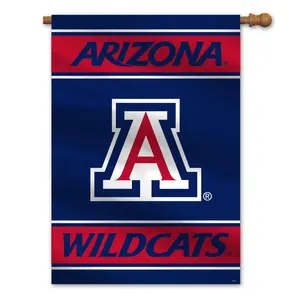 Fremont Die  28 x 40 in. Arizona Wildcats House Flag Style 2 Sided Banner