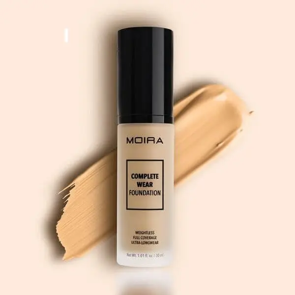 Moira Complete Wear Foundation - Matte Finish Coverage - Concealer