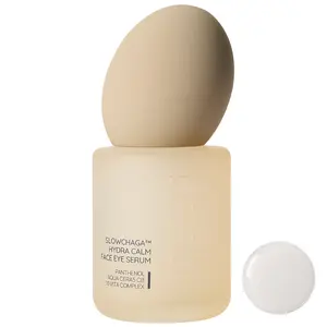 BHAB SLOWCHAGA Hydra Calm Face Eye Serum with Ceramide Panthenol Glutathione for Deep Hydration Barrier Instant Calming & Soothing Korean Skin Care Beauty 1.69 fl.oz 50ml