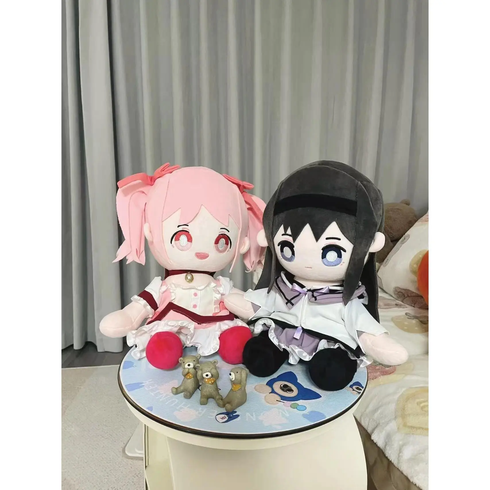 30cm Japanese Anime Puella Magi Madoka Magica Plush Toy - Kaname Madoka, Akemi Homura Cotton Doll, Cute Christmas Gift for Anime Enthusiasts, 30Cm Plush Toy