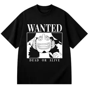 Wanted Usoppppp Anime T-Shirt – Trendy Unisex Streetwear Tee