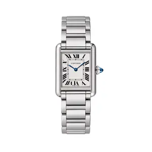 Cartier Tank Solo Series Mini Steel Strap Watch, 24.4mm W5200013