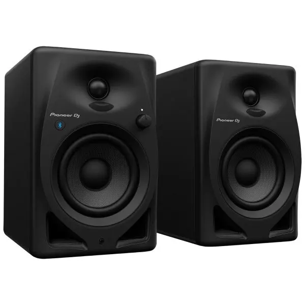 Pioneer DM-40D-BT Bluetooth Studio Speakers with Black Design and Audio Output Features