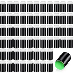 60 Pieces Finger Sponge Daubers Finger Painting Craft Drawing Sponge Dauber Set for Painting Art Ink Crafts Chalk Card Making