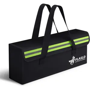 E-Bike Battery Bag Fireproof Safe Charging Bag Explosionproof Lipo Battery Bag Large Capatity for Storage Charging (16 x 4.3 x 5in)