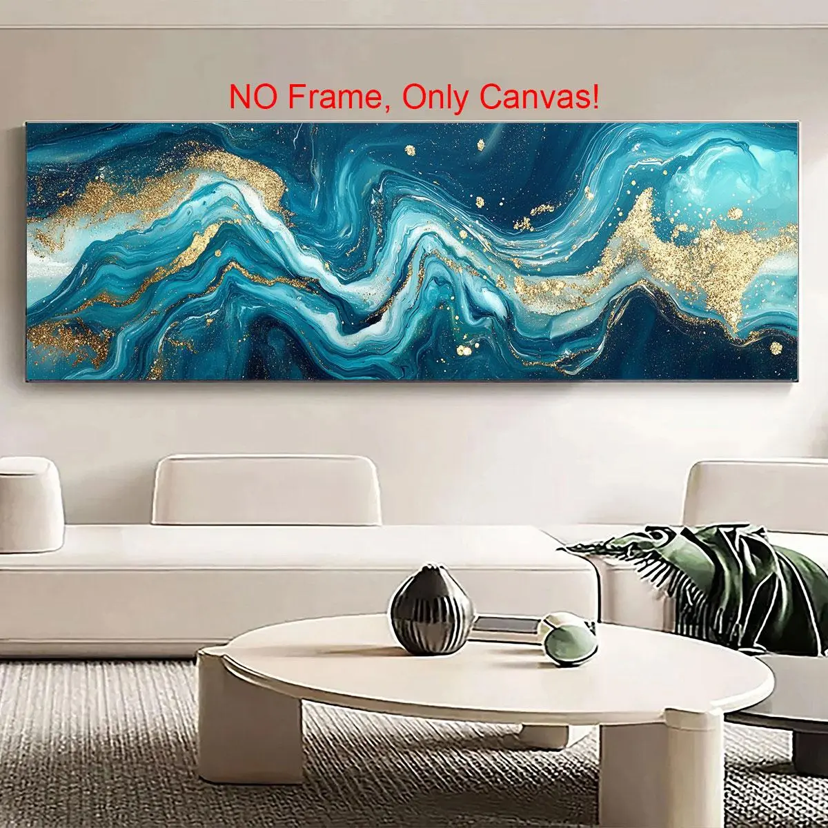 Abstract Pattern Unframed Painting, 1 Count Modern Canvas Wall Art, Unframed Art Print, Wall Decor for Home Living Room Bedroom Office, Home Decor, Ornaments, Decoration Items
