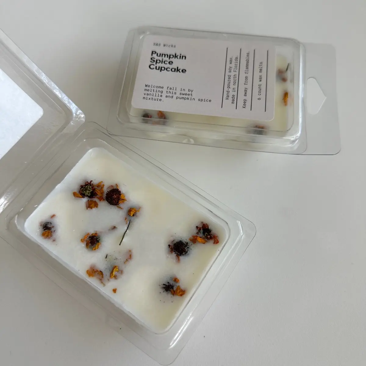 Pumpkin Spice Cupcake Wax Melts