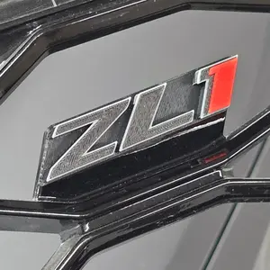 ZL1 6th Gen Front Grill Emblem for Camaro ZL1 & ZL1 1LE with 3M Tape Easy Install Multiple Color Options 3D Printed ASA Filament Weather, Heat, & UV Resistant