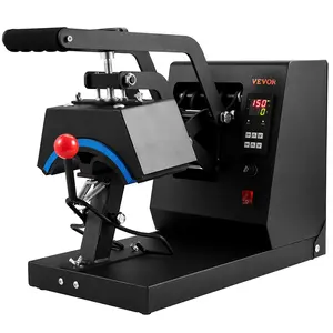 Spring new arrivals Hat Heat Press, 4-in-1 Cap Heat Press Machine, 6x3inches Clamshell Sublimation Transfer, LCD Digital Timer Temperature Control with 4pcs Curved Heating Elements (6x3/6.7x2.7/6.7x2.7/8.1x3.5)