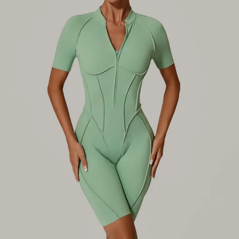Women's Sports Jumpsuit Yoga Set Fitness Combination Lift Buttocks Bare Back High Elasticity Gym Sexy Sports Jumpsuit Gym Romper