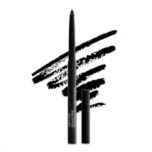 wet n wild Mega Last Breakup Proof Retractable Eyeliner - Ultra-Fine Brush, Waterproof, 16-Hour Long-Lasting Wear - Cruelty-Free & Vegan