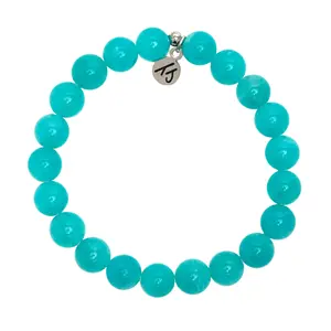 Defining Bracelet- Soothing Bracelet with Aqua Amazonite Gemstones