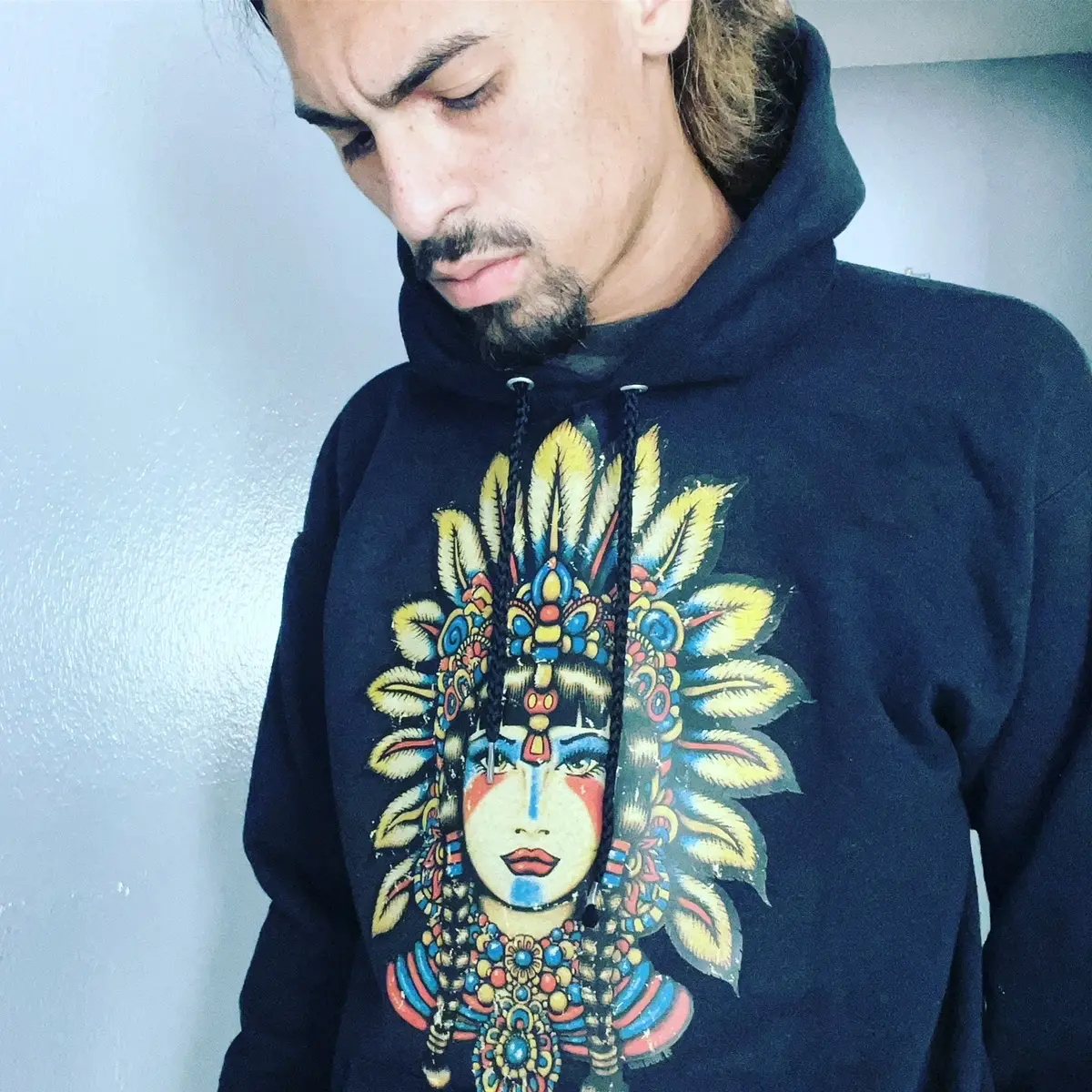 Indian headdress Hoodie Pullover