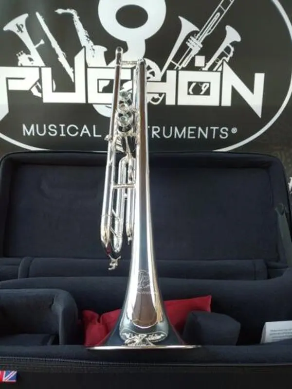 John Packer 351SW Silver Heavy Weight Bb Trumpet- professional
