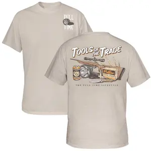 Pull Time "Tools of the Trade" Hunting T-Shirt,Hunting T-Shirt, Fashion Cotton, Full Colors, Full Sizes, For Men, For Women
