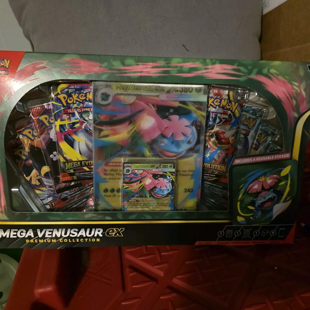 Pokémon Mega Venusaur EX Trading Card Game Collectible Card