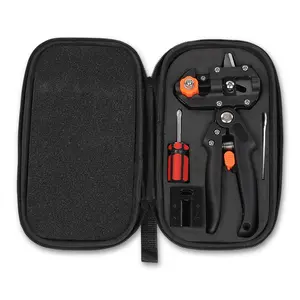 Grafting Tool, 2 in 1 Pruner Kit, Tool Box, Including Replacement Parts, Perfect for Fruit Tree Grafting, Fruit Tree Plant Graft Cutting Secateurs Gardening Tool Pruning Shears Scissor #GLOBAL PICKS