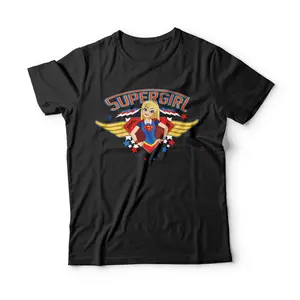 s DC s Super Girl Super Hero Girls T-Shirt Breathable Graphic Tee Peak Design Sweatshirt Hoodie