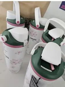 The Owala 30oz water bottle features delicate colors and unique laser-engraved floral patterns—both practical and expressive of your personal style.